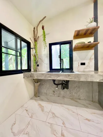 Behind the Temple Island Eco-Home 15min walk to Hin Kong Beach – Fotos 13