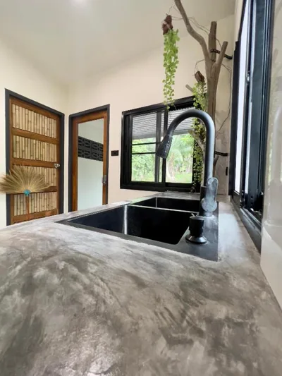 Behind the Temple Island Eco-Home 15min walk to Hin Kong Beach – Fotos 14